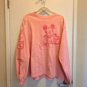 Disney Pink Long Sleeve Shirt